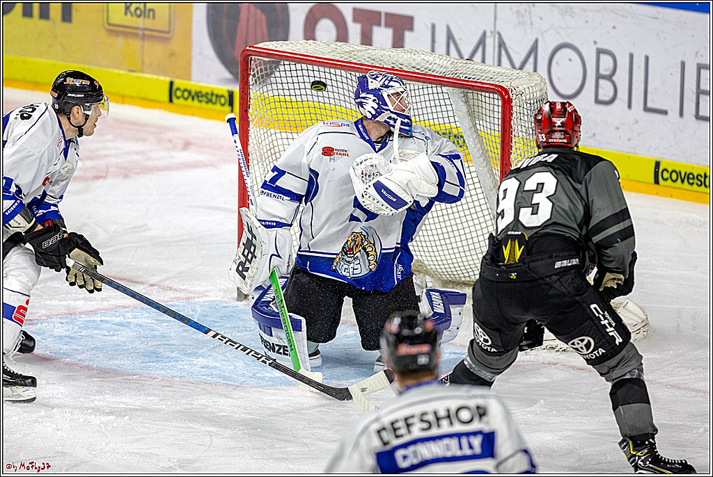 DEL; Koelner Haie - Straubing Tigers, 02.12.2018